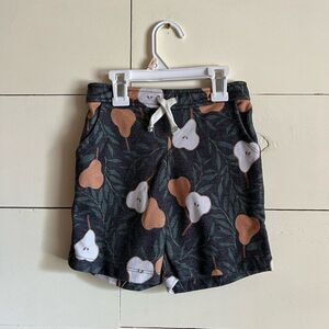 Bugbee Boys pear pattern shorts